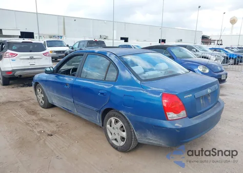 2005 Hyundai Elantra Gls/Gt из США, поврежденный, VIN KMHDN46D75U023713